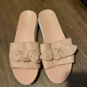 Pale pink slides
